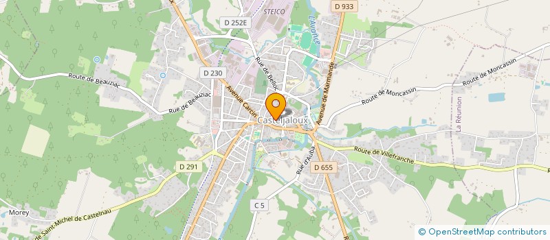 localisation de l'entreprise MADAME SANDRINE DESPERT  CASTELJALOUX