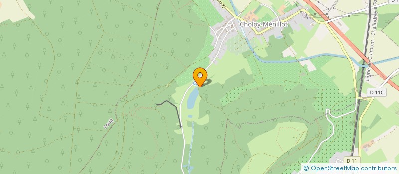 localisation de l'entreprise MADAME SANDRINE DIDIERJEAN  CHOLOY-MENILLOT