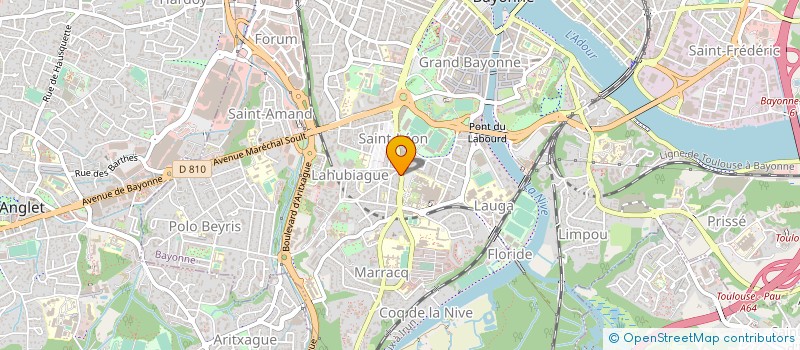 localisation de l'entreprise MADAME SANDRINE DIEGO à BAYONNE