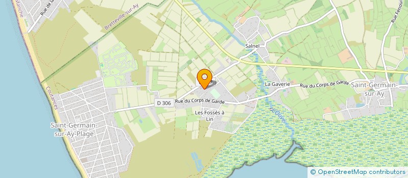 localisation de l'entreprise MADAME SANDRINE DIEUL  SAINT-GERMAIN-SUR-AY