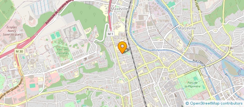 localisation de l'entreprise MADAME SANDRINE DOMINE  NANCY