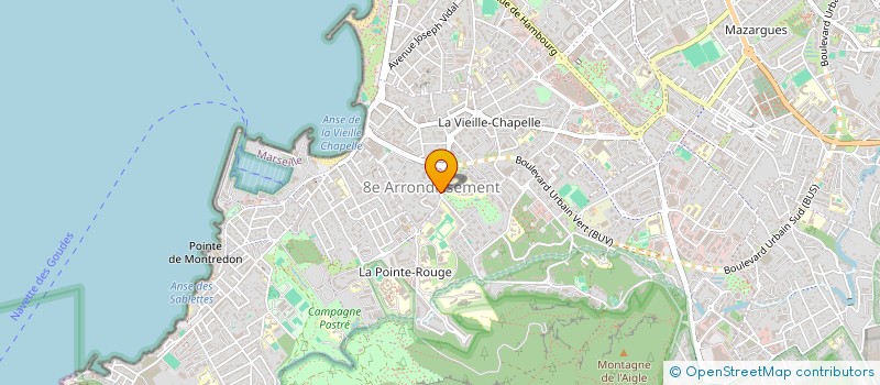 localisation de l'entreprise MADAME SANDRINE DONADU à MARSEILLE