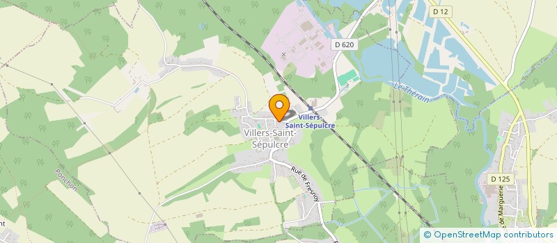localisation de l'entreprise MADAME SANDRINE DORNET  VILLERS-SAINT-SEPULCRE