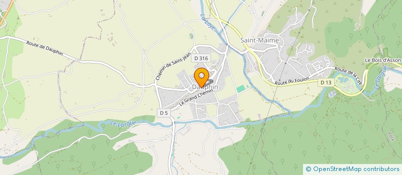 localisation de l'entreprise MADAME SANDRINE DOS SANTOS  SAINT-MAIME