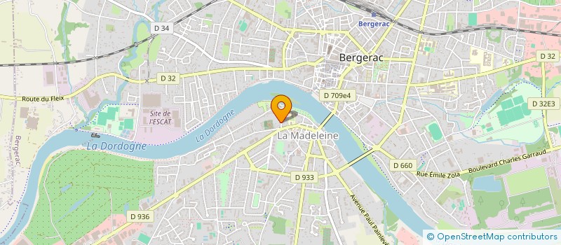 localisation de l'entreprise MADAME SANDRINE DOUCHIN  CARCASSONNE