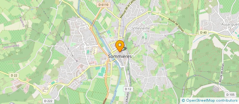 localisation de l'entreprise MADAME SANDRINE DOUFILS  SOMMIERES