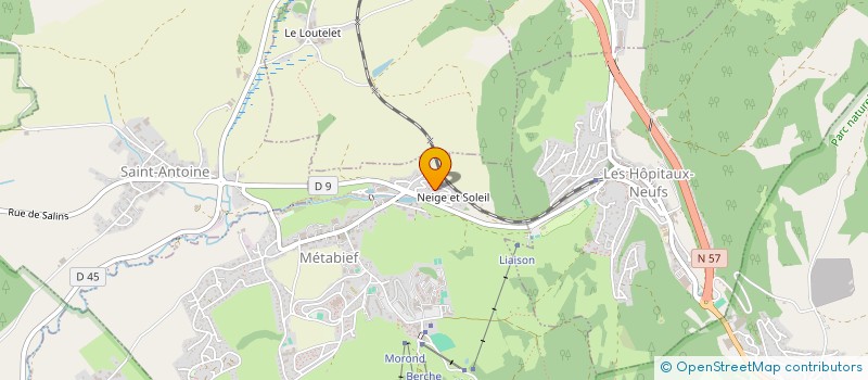 localisation de l'entreprise MADAME SANDRINE DRIGON  ABERGEMENT STE COLOMBE L