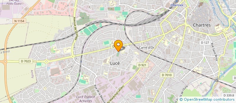 localisation de l'entreprise MADAME SANDRINE DROUET à LUCE