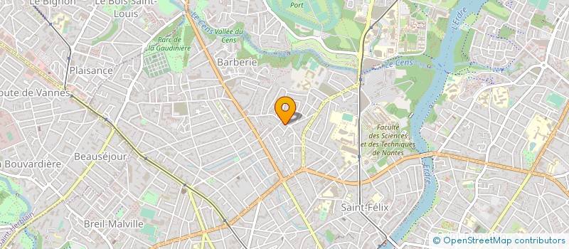 localisation de l'entreprise MADAME SANDRINE DROUET à NANTES