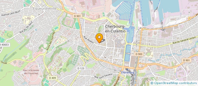 localisation de l'entreprise MADAME SANDRINE DUBOURG  CHERBOURG-EN-COTENTIN