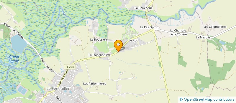 localisation de l'entreprise MADAME SANDRINE DUCHATEAU à LE FENOUILLER