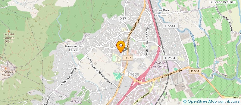 localisation de l'entreprise MADAME SANDRINE DUFFETEL  LA FARLEDE