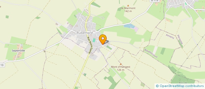 localisation de l'entreprise MADAME SANDRINE DUHAMEL  VILLERS-BOCAGE