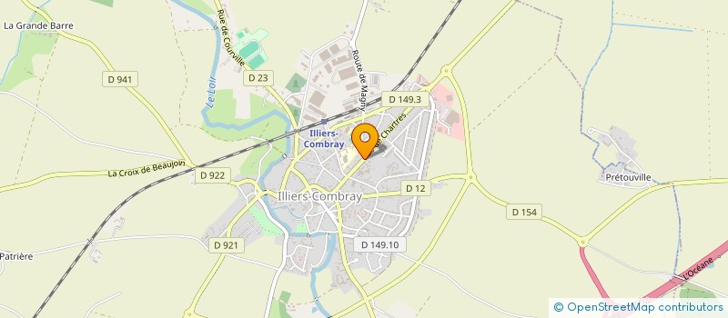localisation de l'entreprise MADAME SANDRINE DUMAS à ILLIERS-COMBRAY