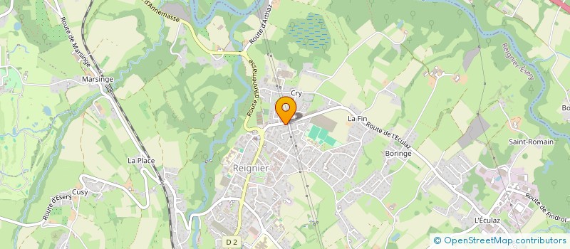 localisation de l'entreprise MADAME SANDRINE DUPONT DESCOMBES à REIGNIER-ESERY