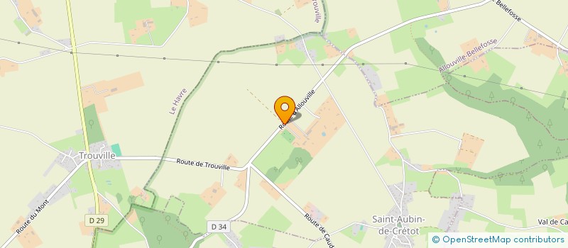 localisation de l'entreprise MADAME SANDRINE DUPONTREUE  SAINT-AUBIN-DE-CRETOT