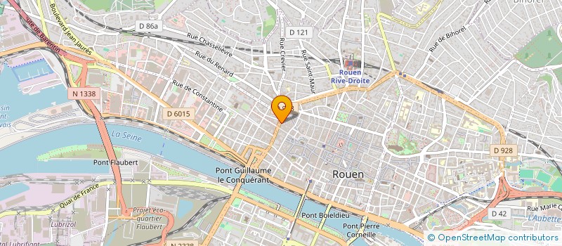 localisation de l'entreprise MADAME SANDRINE DUQUESNE à ROUEN