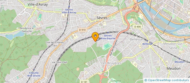 localisation de l'entreprise MADAME SANDRINE DURDUX à SEVRES