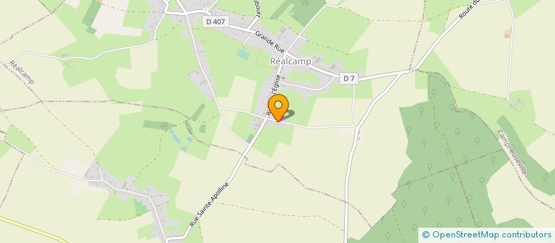 localisation de l'entreprise MADAME SANDRINE DUTITRE  REALCAMP