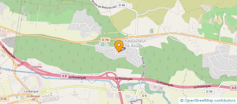 localisation de l'entreprise MADAME SANDRINE DUVOISIN  CHATEAUNEUF-LE-ROUGE