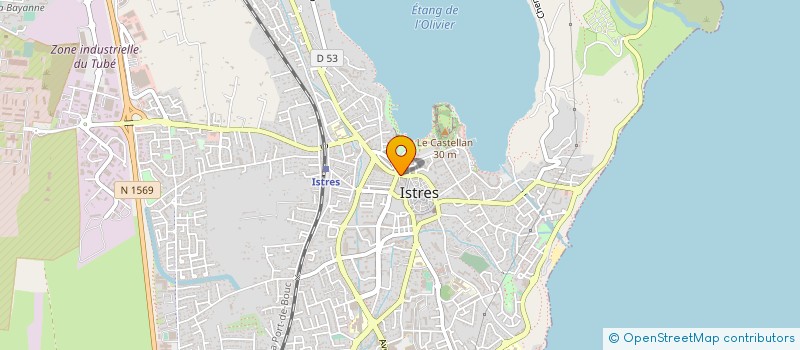 localisation de l'entreprise MADAME SANDRINE ECOFFET  ISTRES