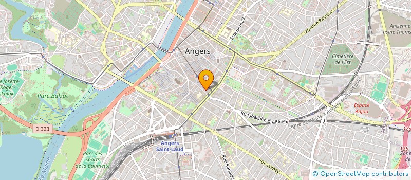 localisation de l'entreprise MADAME SANDRINE EDDE à ANGERS