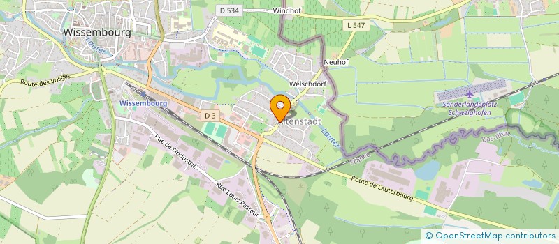 localisation de l'entreprise MADAME SANDRINE EICHENLAUB  RIEDSELTZ