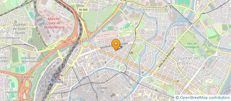 localisation de l'entreprise MADAME SANDRINE EL KAIM à STRASBOURG