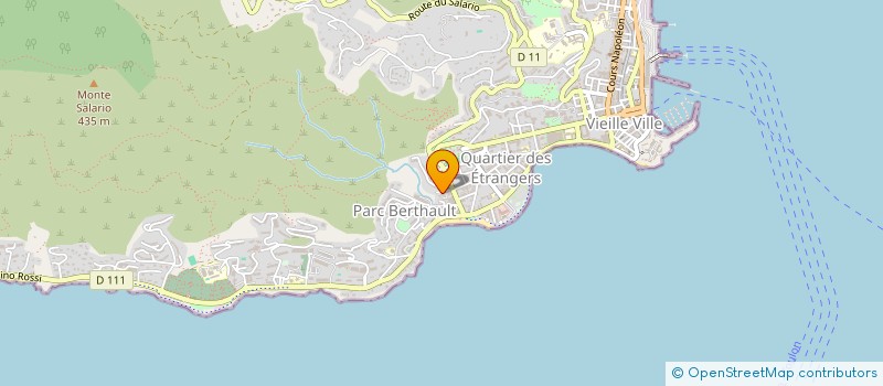 localisation de l'entreprise MADAME SANDRINE ELLUL à AJACCIO