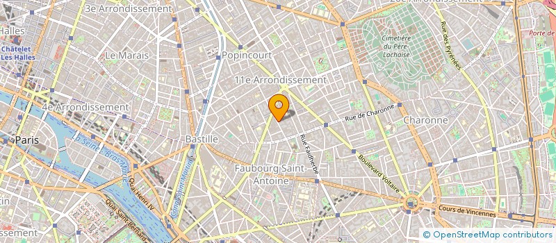 localisation de l'entreprise MADAME SANDRINE ELY  PARIS