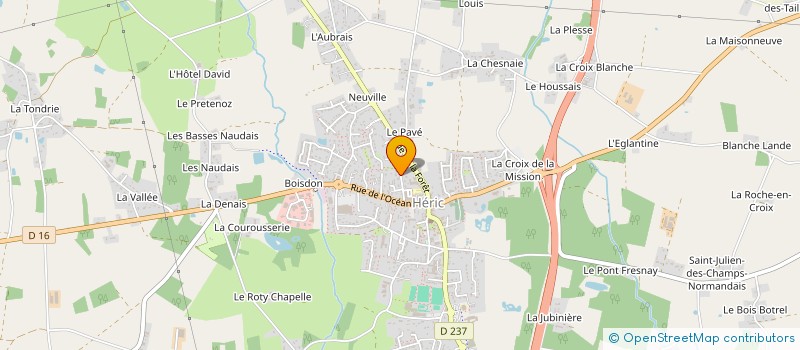 localisation de l'entreprise MADAME SANDRINE-EMMANUELLE DUFOUR  HERIC