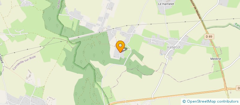 localisation de l'entreprise MADAME SANDRINE ENGELS  VALLETOT