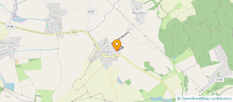 localisation de l'entreprise MADAME SANDRINE ENTRINGER  OGY-MONTOY-FLANVILLE