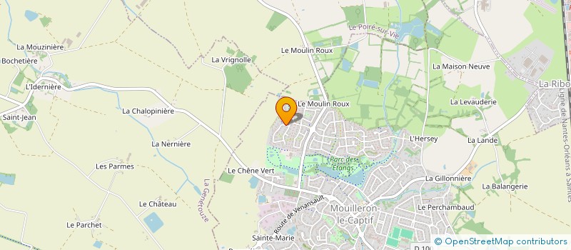 localisation de l'entreprise MADAME SANDRINE ESCANDE  MOUILLERON-LE-CAPTIF