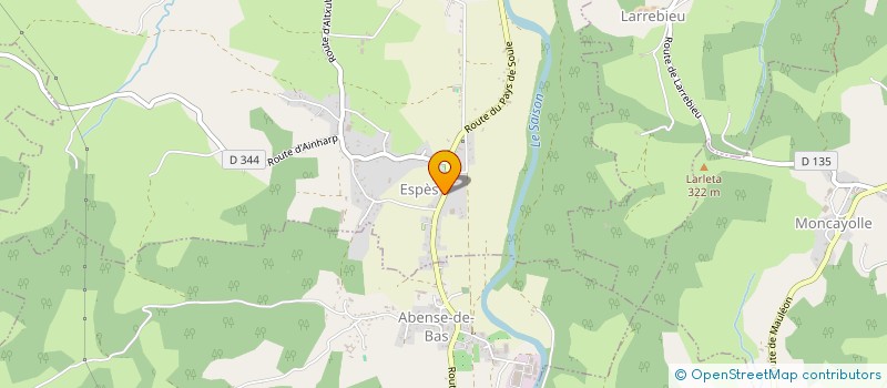 localisation de l'entreprise MADAME SANDRINE ESCANDE  ESPES-UNDUREIN