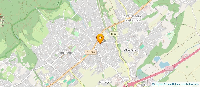 localisation de l'entreprise MADAME SANDRINE ESPITALIER  SAINT-ISMIER