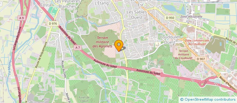 localisation de l'entreprise MADAME SANDRINE ESQUIROL  ORANGE