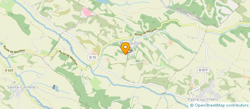 localisation de l'entreprise MADAME SANDRINE ESQUIROL  LA LOUVIERE LAURAGAIS