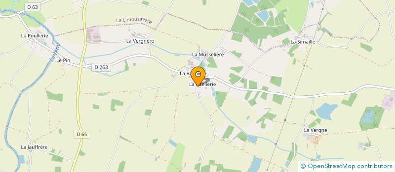 localisation de l'entreprise MADAME SANDRINE ETRILLARD à CORCOUE-SUR-LOGNE
