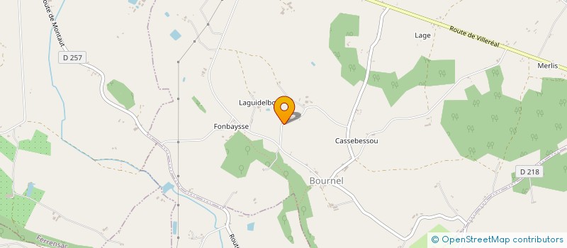 localisation de l'entreprise MADAME SANDRINE FABRE  BOURNEL