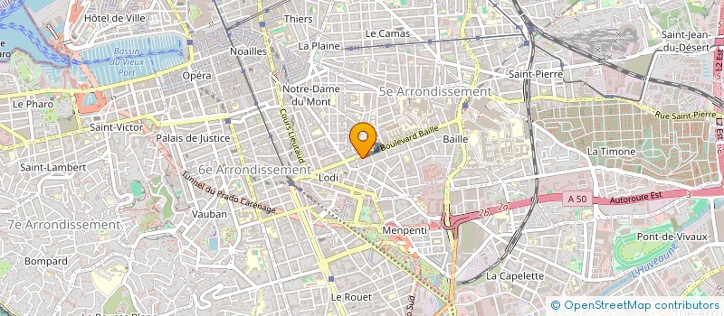 localisation de l'entreprise MADAME SANDRINE FAGNONI à MARSEILLE