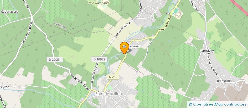 localisation de l'entreprise MADAME SANDRINE FAIVRE  SAINT-SELVE