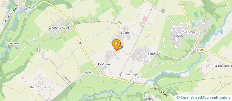 localisation de l'entreprise MADAME SANDRINE FARANDEAU à SAIVRES