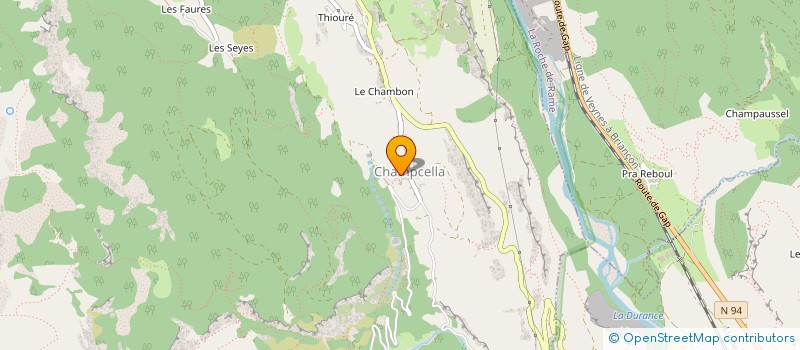 localisation de l'entreprise MADAME SANDRINE FAURE-BRAC à FREISSINIERES
