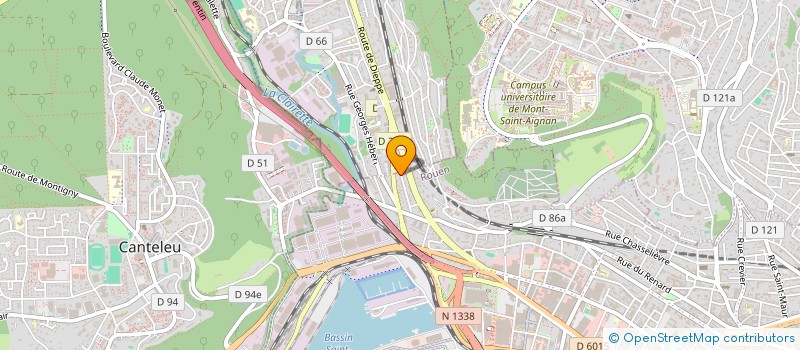 localisation de l'entreprise MADAME SANDRINE FAYARD à ROUEN