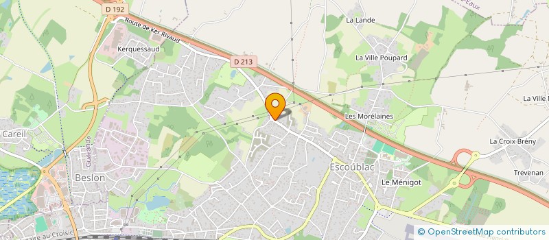 localisation de l'entreprise MADAME SANDRINE FAZZUTI  LA BAULE-ESCOUBLAC