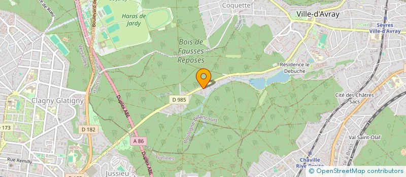 localisation de l'entreprise MADAME SANDRINE FEHRENBACH  VILLE-D'AVRAY