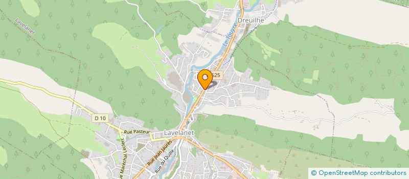 localisation de l'entreprise MADAME SANDRINE FENAILLE à LAVELANET