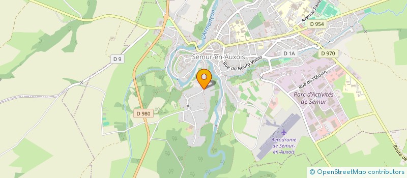 localisation de l'entreprise MADAME SANDRINE FERNANDES à SEMUR-EN-AUXOIS