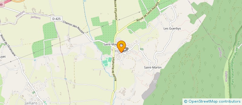 localisation de l'entreprise MADAME SANDRINE FERNANDEZ  HOSTUN